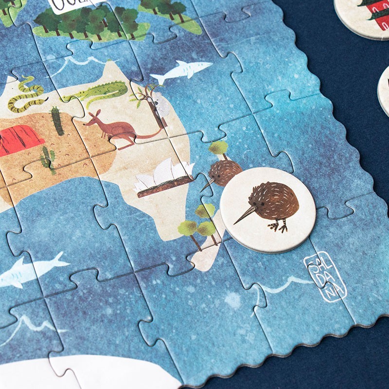 mapa de los países del mundo